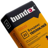 Смесь штукатурно-клеевая на цементной основе Бундекс ТЕПЛОКЛЕЙ 22 Bundex