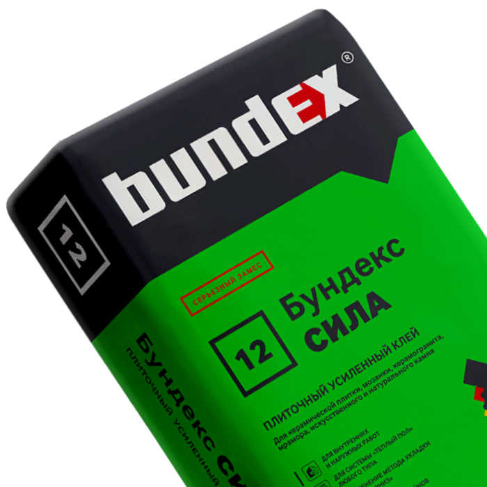 Плиточный клей  Бундекс СИЛА Bundex 25 кг